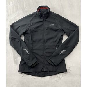 Gore Bike WearCycling Jacket Women XS Black Windstopper Active Shell Lightweight